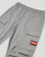 Geedup Grey Cargo Pants