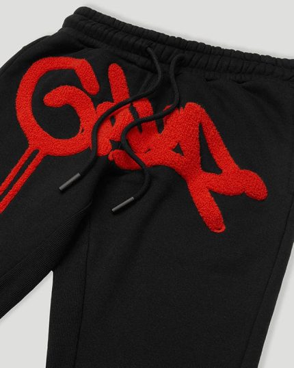 Geedup Handstyle Burnt Orange & Black Trackpants