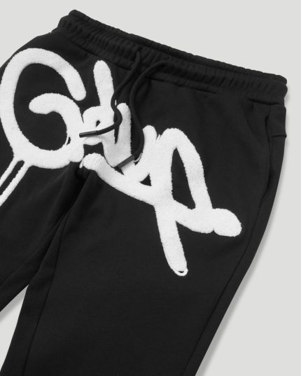 Geedup Handstyle White & Black Trackpants