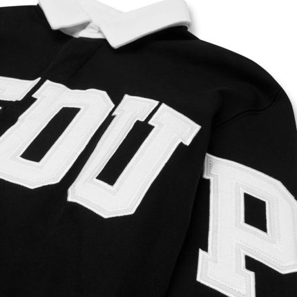 Geedup OS Team Logo Rugby Jersey – Black