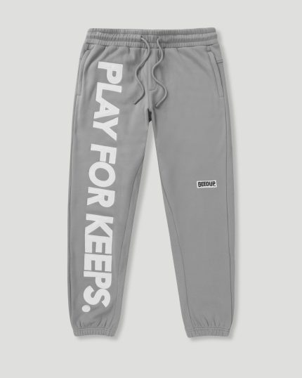 Geedup PFK Grey Trackpants – Premium Streetwear Essential