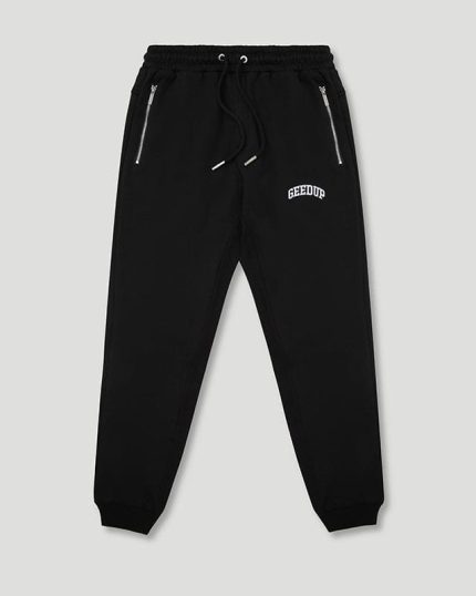 Geedup Team Logo Trackpants Black – Core Urban Streetwear Edition