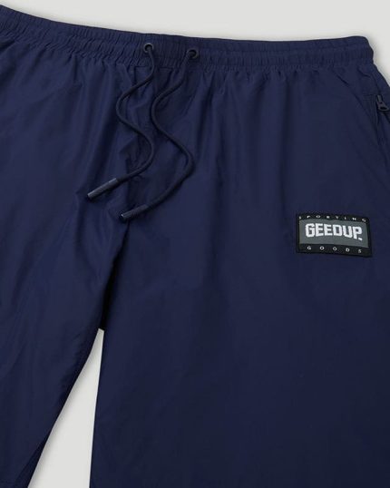 Geedup Navy Tech Track Pants – Performance Streetwear Essential