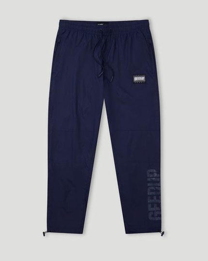 Geedup Navy Tech Track Pants – Performance Streetwear Essential