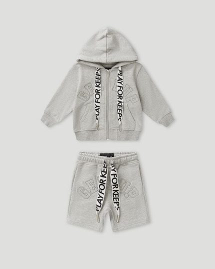 Geedup PFK Laced Kids Grey Tracksuit Set